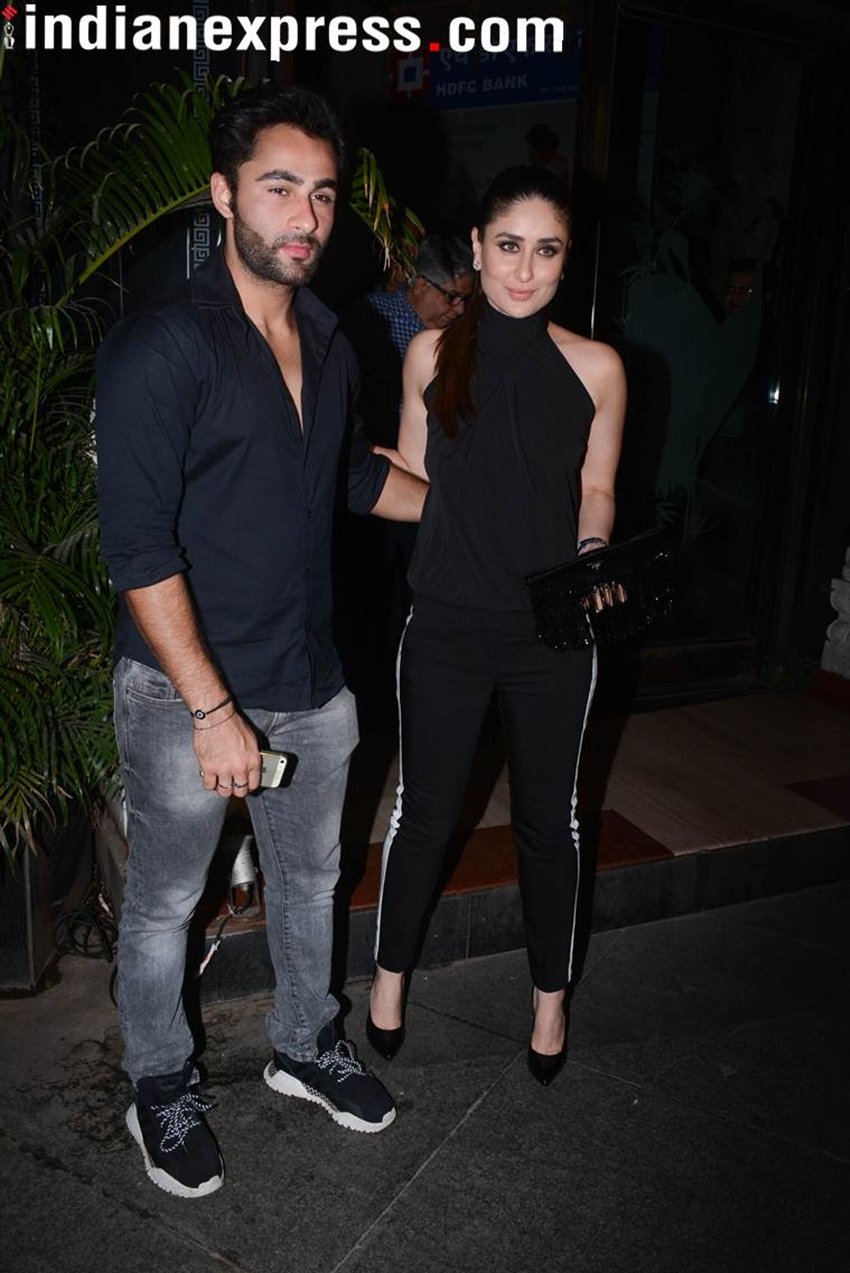 randhir kapoor, karisma kapoor, kareena kapoor, randhir kapoor birthday, kareena karisma, randhir birthday party, kareena, karisma
