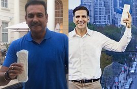 Ravi shastri, accept padman challenge, askhay kumar, Film padman, sonamkapoor, anil kapoor, aamir khan, deepika padukone, bollywood news
