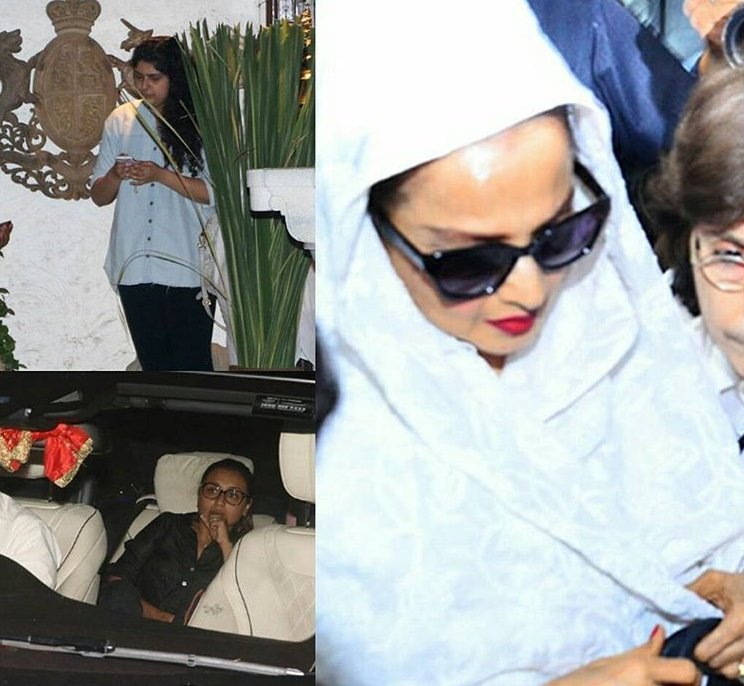 rekha, Sridevi, Rekha Harassed By Media While Paying Respect To Sridevi, rekha tribute to sridevi, rekha latest photos, rekha harrased by media, sridevi passed away