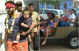 Kareena Kapoor Khan, Kareena Kapoor Khan photos, Kareena Kapoor, actress Kareena Kapoor Khan, Saif Ali Khan, Saif Ali Khan photos, bollywood actor Saif Ali Khan, Taimur Ali Khan, Taimur Ali Khan photos, Taimur Ali Khan in Rajasthan, entertainment