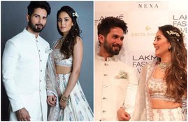 Lakme Fashion Week 2018, Shahid Kapoor, Mira Rajput, Shahid Kapoor reached in Lakme Fashion Week, Shahid Kapoor As Showstoppers, Mira Rajput reached in Lakme Fashion Week, entertainment news, bollywood news, television news, entertainment news, Designer Anita Dongre, entertainment news, bollywood news, television news, entertainment news