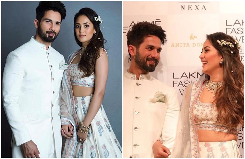 Lakme Fashion Week 2018, Shahid Kapoor, Mira Rajput, Shahid Kapoor reached in Lakme Fashion Week, Shahid Kapoor As Showstoppers, Mira Rajput reached in Lakme Fashion Week, entertainment news, bollywood news, television news, entertainment news, Designer Anita Dongre, entertainment news, bollywood news, television news, entertainment news