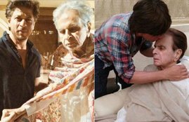 Dilip Kumar, Shah Rukh khan, dilip kumar son, shah rukh khan visit to dilipkumar place,bollywood news, television news, entertainment news in hindi, bollywood news