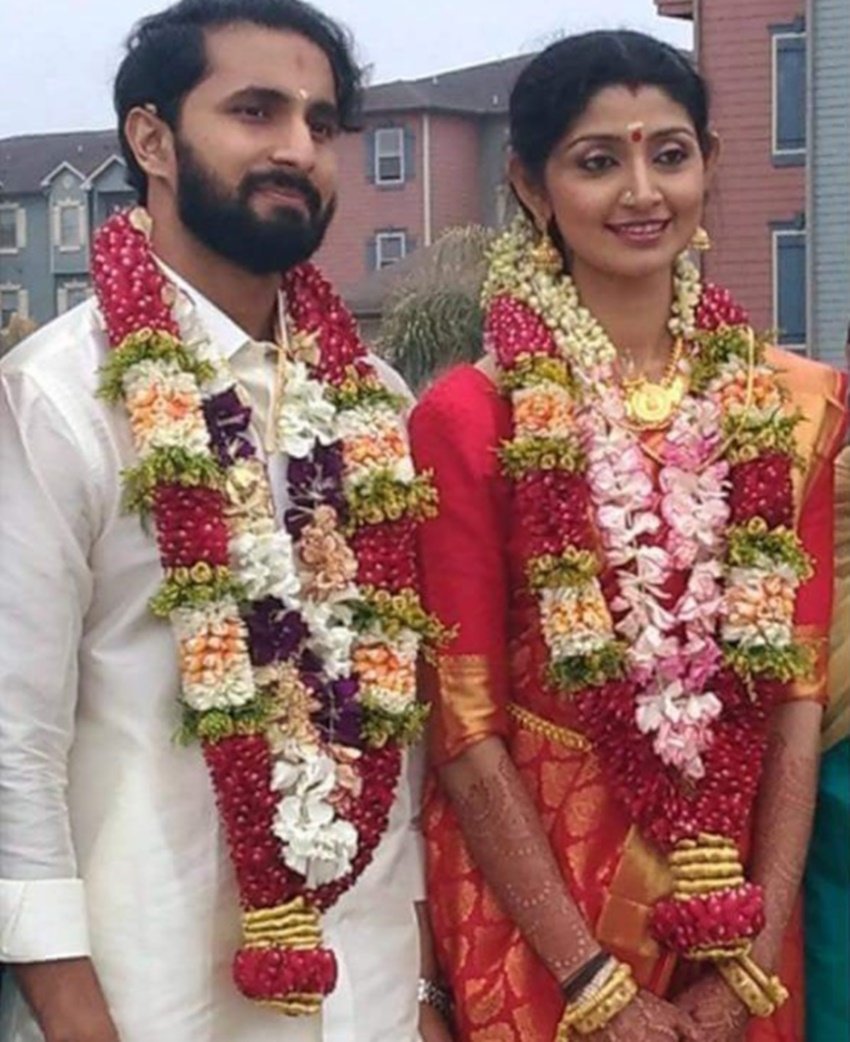 Divya unni, remarriage, Houston, Divya unni marriage, Divya unni marriage photos, Malayalam actor Divya Unni, actor Divya Unni, actress Divya Unni photos, Arun Kumar, Dr Sudhir Shekhara, entertainment, jansatta