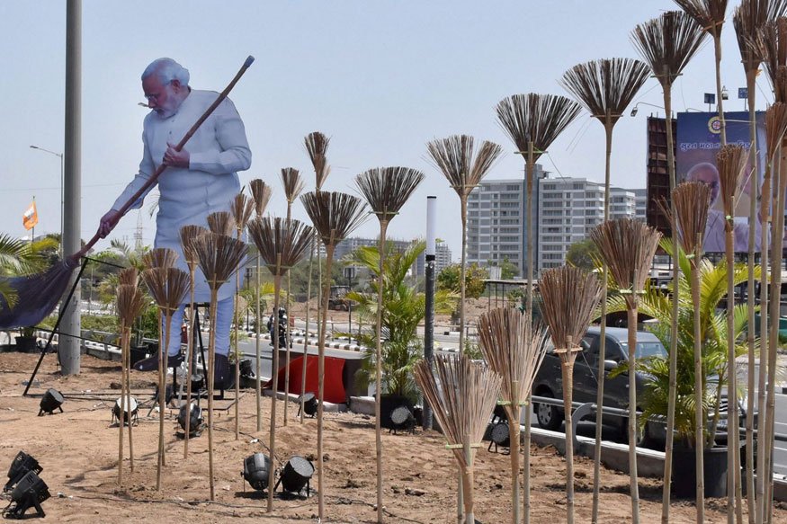 BJP, congress, Mahatma Gandhi, Narendra Modi, narendra modi government, swachh bharat