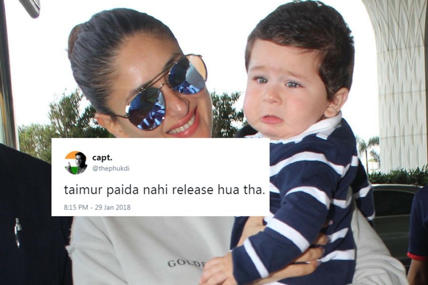 Taimoor Ali Khan, Taimur Ali Khan, Taimur Ali Jokes, Taimur Memes, Taimur Ali Jokes, Taimur Twitter Troll, Taimur Ali Khan Memes, Taimur Ali Khan Fan Clubs, Taimur Father, Saif Ali KHan son, Kareena Kapoor Khan Son