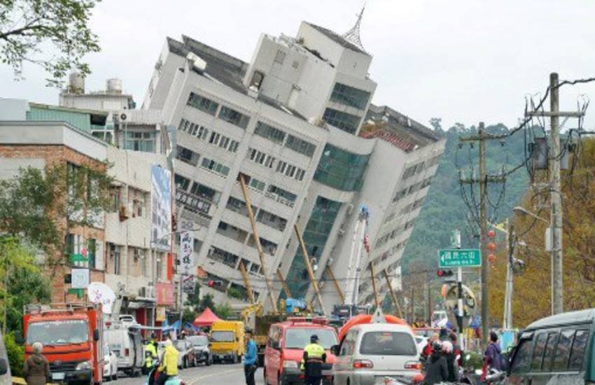 earthquake in Taiwan
