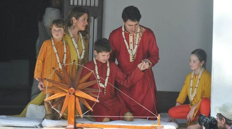 Bollywood, Shah Rukh Khan, Justin Trudeau, Canadian Prime Minister, Taj Mahal, Sophie Gregoire, Hadrian, viral picture