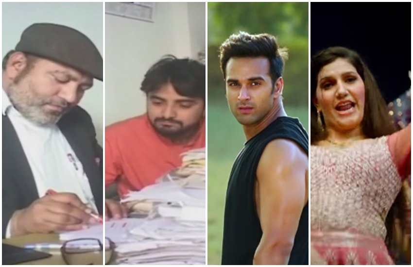 Veerey Ki Wedding, Pulkit Samrat, Jimmy Shergill, Kriti Kharbanda, Yuvika Choudhary, Sapna Chaudhary, Sunidhi Chauhan, song Hatt Ja Tau, Haryana Singer Vikas Kumar sends legal notice, Haryana Singer Vikas Kumar, entertainment news, bollywood news, television news, entertainment news, entertainment news, bollywood news, television news, entertainment news