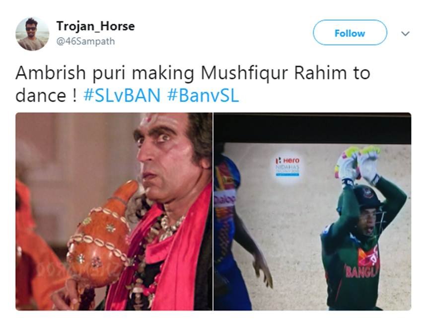 SL vs Ban, nidahas trophy, nidhas trophy, mushfiqur rahim, bangladesh, bangladesh mushfiqur rahim, naagin dance, mushfiqur rahim naagin dance, mushfiqur rahim naagin dance viral on social media, jansatta