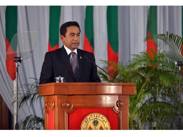 मालदीव के राष्ट्रपति अब्दुल्ला यामीन (PHOTO Source- Twitter) मालदीव के राष्ट्रपति अब्दुल्ला यामीन (PHOTO Source- Twitter)