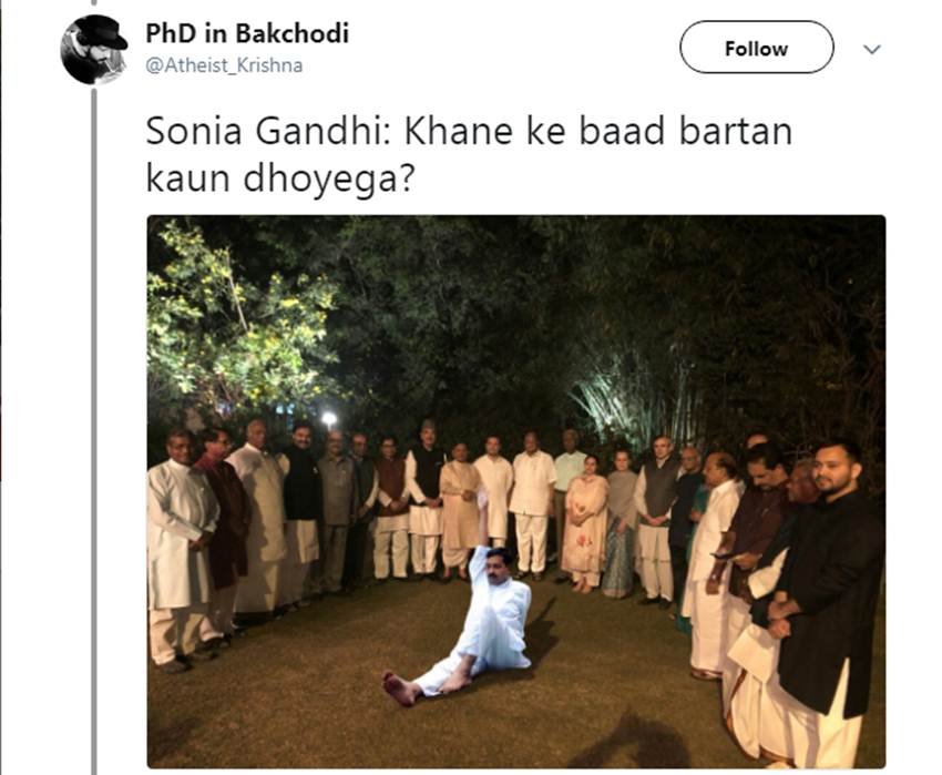 सोनिया के डिनर में अमित शाह और नरेंद्र मोदी! ट्विटर पर ‘खेल’ करने वालों ने ऐसे लिए मजे