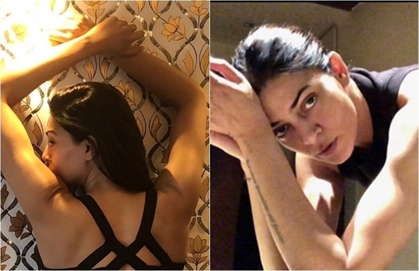 Sushmita Sen, Sushmita Sen share pictures, Sushmita Sen on instagram, Sushmita Sen with inked on her back, see HD pictures of sushmita, Sushmita Sen actressof bollywood, television news, televison news