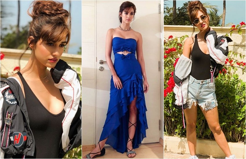Baaghi 2, Baaghi 2 star Disha Patani, Baaghi 2 actress disha, Disha Patani shared beautiful pictures, Disha Patani in blue gawn, see here hd pictures of Disha Patani, bollywood actress Disha Patani, entertainment news, bollywood news, television news