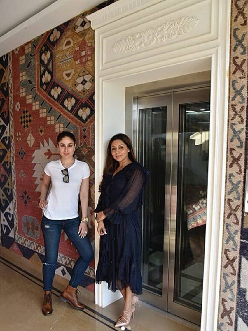 kareena kapoor,kareena kapoor with best friend amrita arora, kareena kapoor with shahrukh khan wife, kareena kapoor with gauri khan, gauri designs, see pictures of kareena with gauri and amrita, kareena kapoor, entertainment news, bollywood news, television news, entertainment news, bollywood news, television news