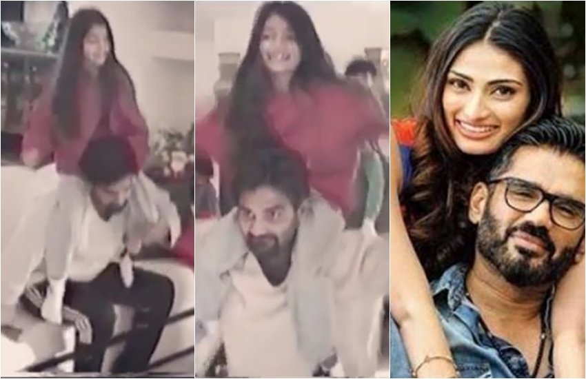 Athiya Shetty, video of Athiya Shetty, Athiya Shetty shared a memory, Athiya Shetty with father Suniel Shetty, Athiya Shetty and Suniel Shetty, Athiya Shetty posted a cute dancing video, Athiya Shetty on instagram,entertainment news, bollywood news, television news
