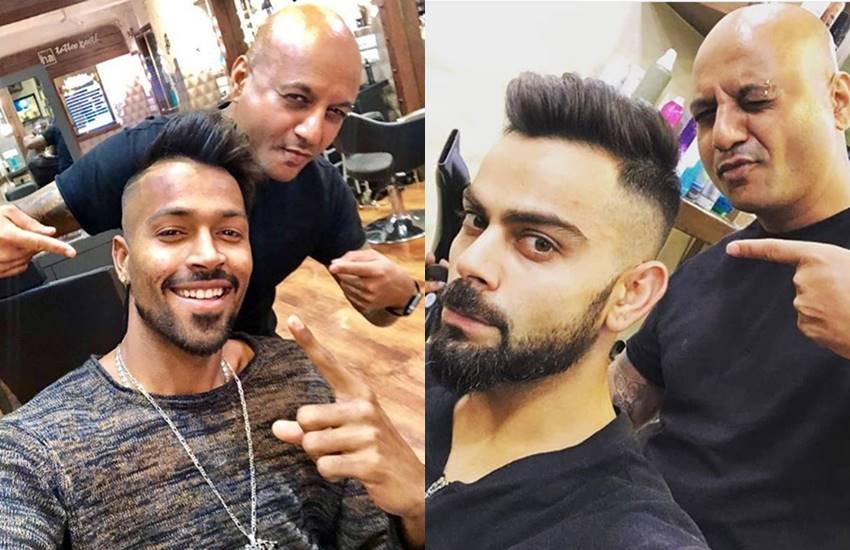 Aalim Hakim, Aalim Hakim pics, Aalim Hakim photos, Aalim Hakim pictures, Hairstylist Aalim Hakim, Hairstylist Aalim Hakim pics, Hairstylist Aalim Hakim photos, Virat Kohli, Yuvraj Singh, Hardik Pandya, Hardik Pandya hair cut, Hardik Pandya new look, Hardik Pandya new look pics, Hardik Pandya new look photos, Hardik Pandya pics, Bollywood Stars, Bollywood Stars Hairstylist, photo gallery