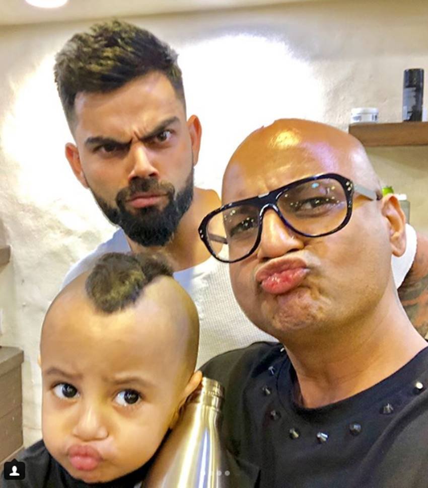 Aalim Hakim, Aalim Hakim pics, Aalim Hakim photos, Aalim Hakim pictures, Hairstylist Aalim Hakim, Hairstylist Aalim Hakim pics, Hairstylist Aalim Hakim photos, Virat Kohli, Yuvraj Singh, Hardik Pandya, Hardik Pandya hair cut, Hardik Pandya new look, Hardik Pandya new look pics, Hardik Pandya new look photos, Hardik Pandya pics, Bollywood Stars, Bollywood Stars Hairstylist, photo gallery