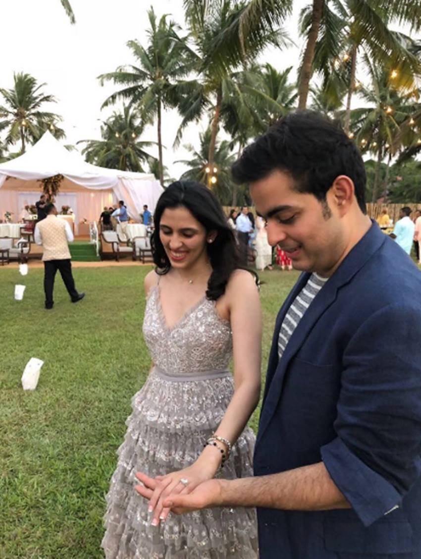 Akash Ambani, Akash Ambani wedding, Akash Ambani marriage, Akash Ambani fiancee, Akash Ambani weds, Akash Ambani pics, Akash Ambani photos, Akash Ambani pictures, Shloka Mehta, Shloka Mehta pics, Shloka Mehta photos, Shloka Mehta pictures, Shloka Mehta husband, Shloka Mehta wedding, Shloka Mehta marriage, Shloka Mehta fiancee, Mukesh Ambani, Mukesh Ambani Son, Mukesh Ambani Son Akash Ambani, photo gallery