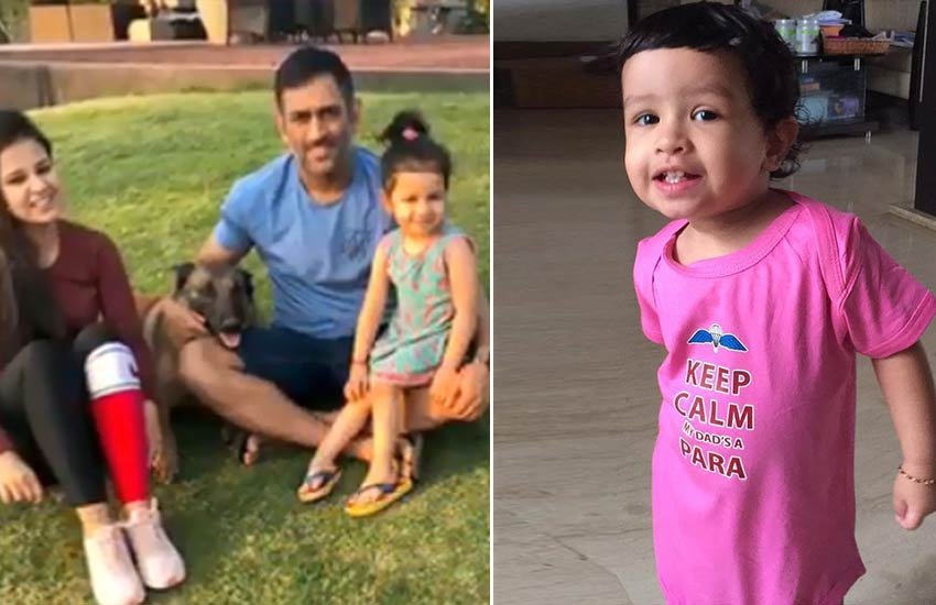 फैमिली के साथ महेंद्र सिंह धोनी। (फोटो सोर्स- इंस्टाग्राम)