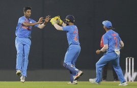 Dinesh Karthik, Suresh Raina, Washington Sundar