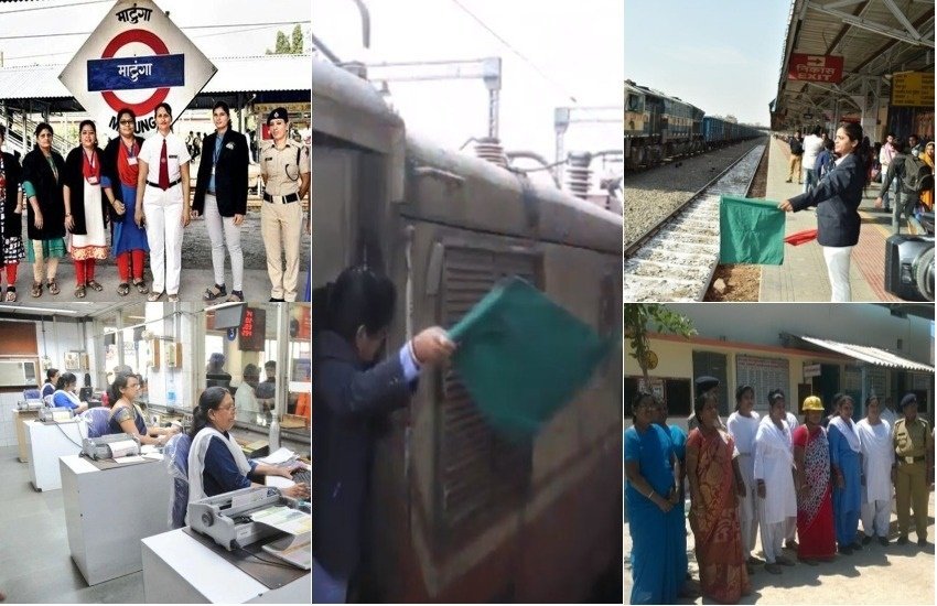 देश में पांच ऐसे रेलवे स्टेशन हैं जिन्हें पूर्ण रूप से महिलाएं चला रही हैं। इन स्टेशनों की सभी गतिविधियां महिलाओं द्वारा चलाई जा रही हैं। महिलाओं द्वारा पूरी तरह चलाए जा रहे देश के रेलवे स्टेशनों में मुंबई का माटुंगा, जयपुर का गांधीनगर, आंध्र प्रदेश के चित्तूर जिले का चंद्रागिरी, गुजरात का मणिनगर और महाराष्ट्र के नागपुर का अजनी शामिल हैं। इसके अलावा 8 मार्च यानि अंतरराष्ट्रीय महिला दिवस के मौके पर केंद्रीय रेल मंत्री पीयूष गोयल ने घोषणा की थी कि इन पांच रेलवे स्टेशनों के बाद बेंगलुरु के बनासबाड़ी रेलवे स्टेशन को भी पूर्ण रूप से महिलाओं द्वारा चलाने की घोषणा की थी। बनासबाड़ी रेलवे स्टेशन के स्टेशन मास्टर, बुकिंग क्लर्क और रिजर्वेशन क्लर्क समेत सभी कर्मचारी महिलाएं होंगी।