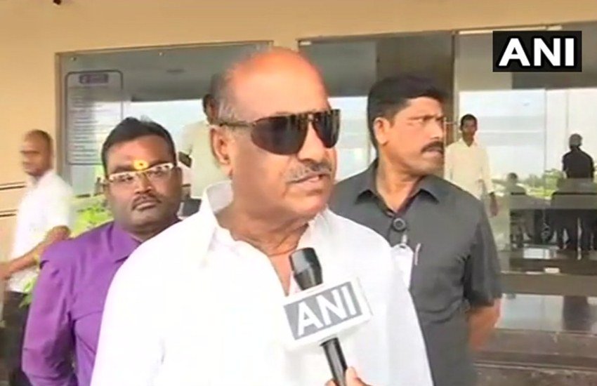 TDP के वरिष्‍ठ नेता जेसी दिवाकर रेड्डी। (फोटो सोर्स: एएनआई)