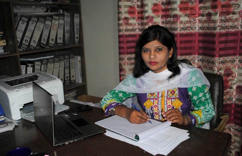 पाकिस्तानी की पहली महिला हिन्दू सांसद बनीं कृष्णा कुमारी कोेल्ही की फाइल फोटो। (सोर्स- पीटीआई)
