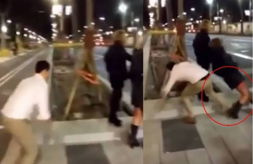 महिला को लात मारकर आरोपी वहां से फौरन रफूचक्कर हो गया था। (फोटोः यूट्यूब)
महिला को लात मारकर आरोपी वहां से फौरन रफूचक्कर हो गया था। (फोटोः यूट्यूब)