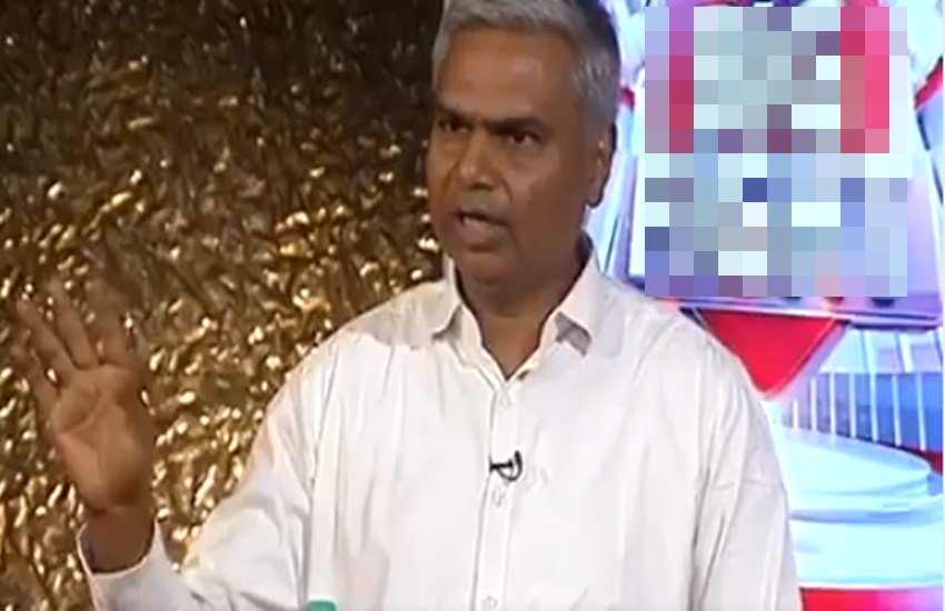  हिदुत्व के चिन्ह लाल किले के अंदर देख सकते हैं और इसे भी शाहजहां ने नहीं बनवाया था।" (Photo Source: Video Grab)