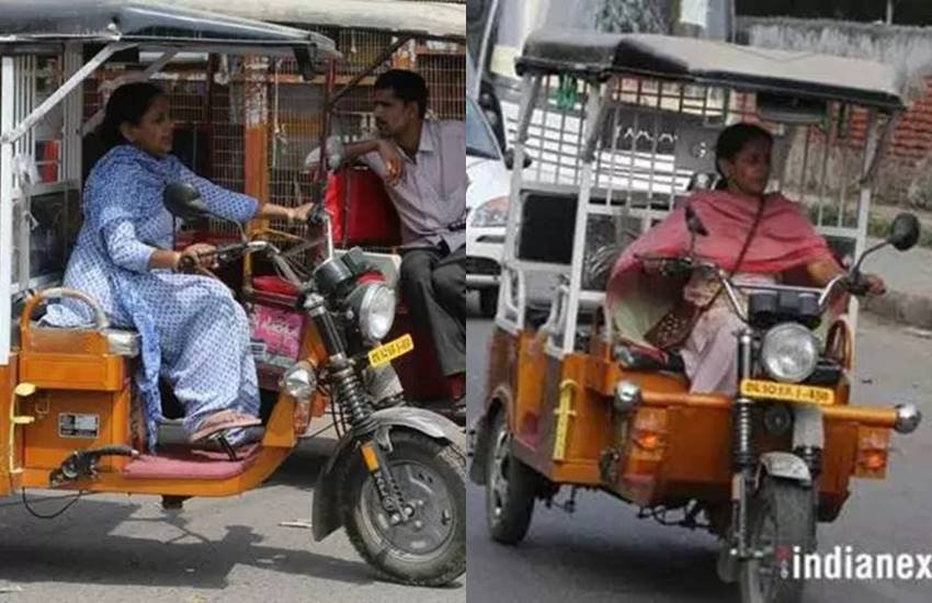 Poonam, Poonam story, E Rickshaw Driver, E Rickshaw Driver of delhi, women E Rickshaw Driver, women E Rickshaw Driver in delhi, Story of E Rickshaw Driver, Story of Women E Rickshaw Driver, International Women Day, International Women Day story, International Women Day celebration, E Rickshaw Driver Poonam, E Rickshaw Driver Poonam in delhi, photo gallery