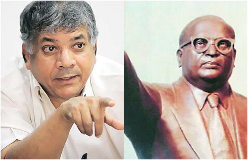 ambedkar name row, Anand Ambedkar, Prakash Ambedkar, BR Ambedkar, Bhimrao Ramji Ambedkar, uttar pradesh government, Ramji, dalit, up cm yogi adityanath, uttar pradesh, Hindi news, News in Hindi, Jansatta
