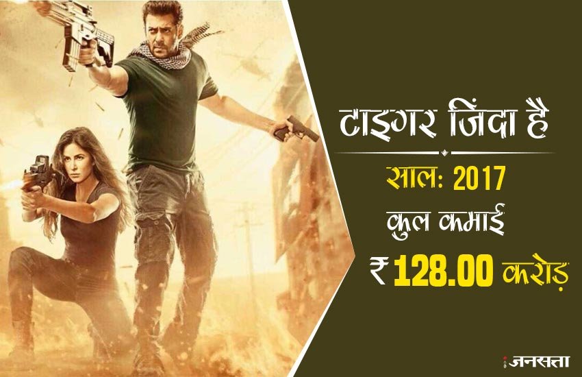 टाइगर जिंदा है : साल 2012 में आई फिल्म एक था टाइगर के बाद इस फिल्म का निमार्ण किया गया जिसमें एक बार फिर सलमान खान और कैटरीना कैफ लीड रोल में नजर आए। विदेश में सबसे ज्यादा कमाई करने के मामले में यह फिल्म आठवें नंबर पर है। इस फिल्म ने विदेश में 128.00 करोड़ रुपए की कमाई कर ली है।