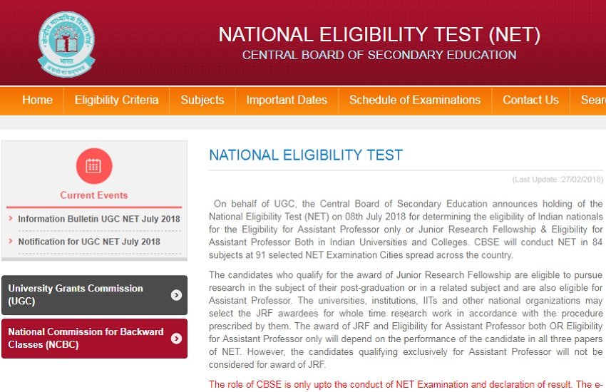 ugc net 2018, ugc net online, net 2018, ugc net 2018 notification, cbse net, cbse net 2018, ugc net 2018 notification online