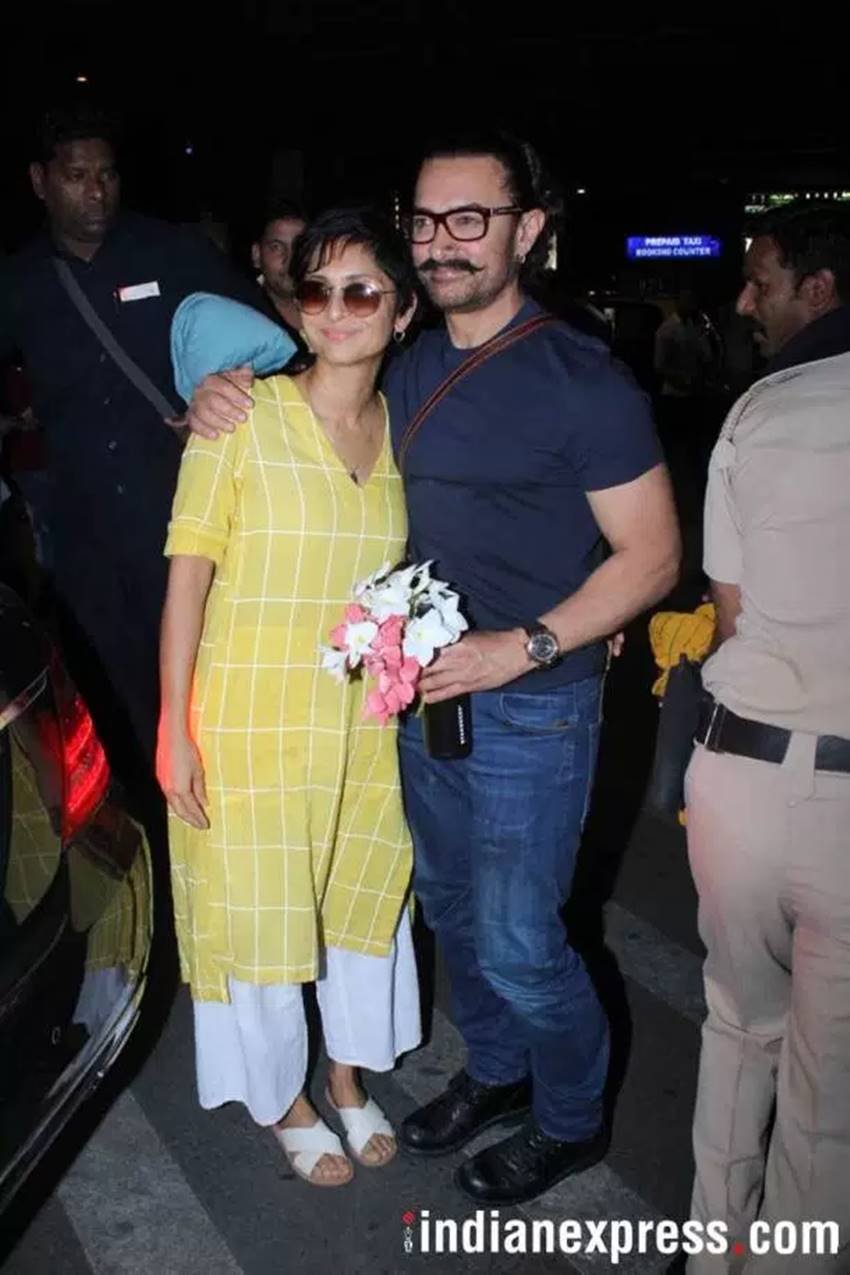 Aamir Khan, Aamir Khan birthday, Aamir Khan birthday pics, Aamir Khan birthday photos, Aamir Khan birthday pictures, Aamir Khan birthday celebration, 53rd Birthday, 53rd Birthday of aamir khan, 53rd Birthday pics, 53rd Birthday photos, Kiran Rao, Kiran Rao and aamir khan, Aamir Khan Celebrates, photo gallery