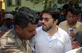 Union Minister Babul Supriyo, Babul Supriyo, Sec 144, Asansol, Asansol police, West Bengal, Raniganj, Hindu muslim riot, Ramnavmi riot, West Bengal news, Hindi news, News in Hindi, Jansatta
