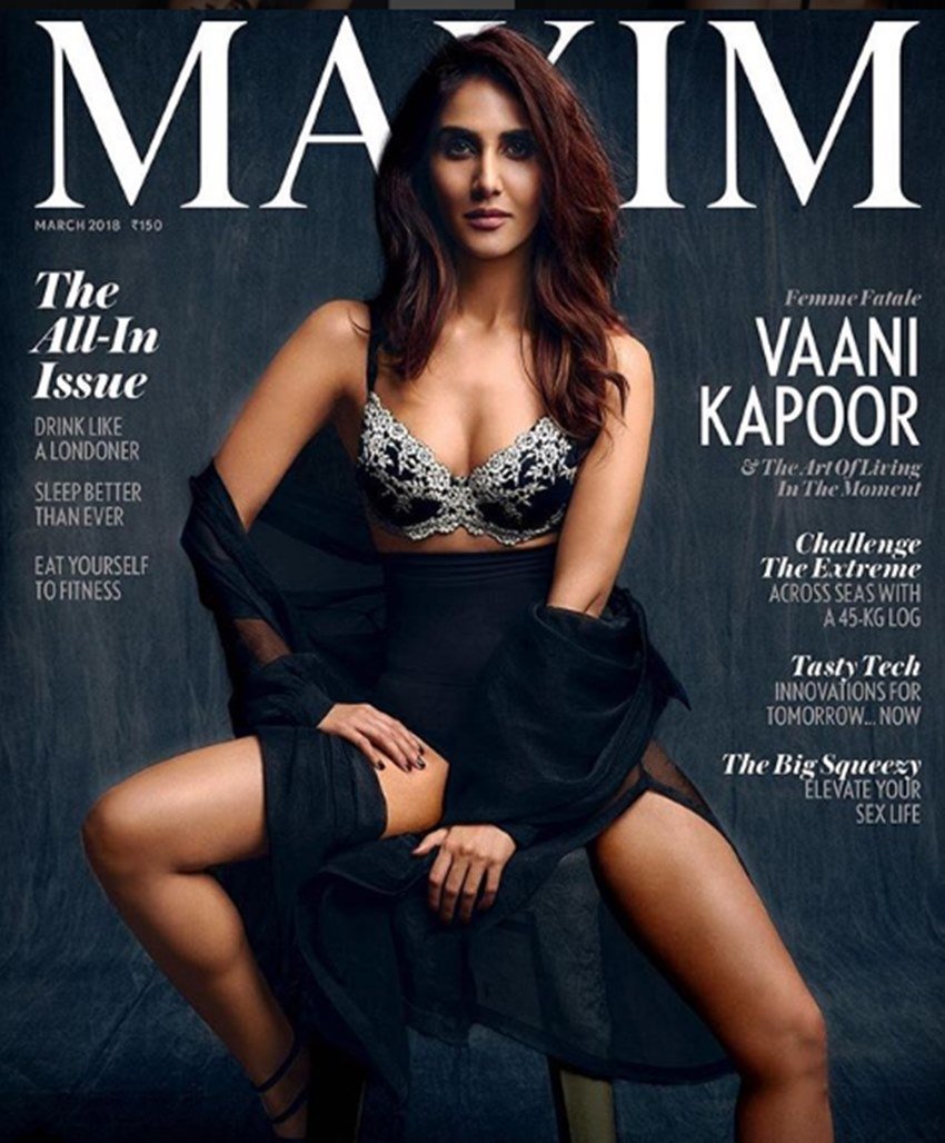 Befikre,Shuddh Desi Romance,Vaani Kapoor,Vaani Kapoor Maxim India photoshoot,Vaani Kapoor photoshoot,Vaani Kapoor sexy pics