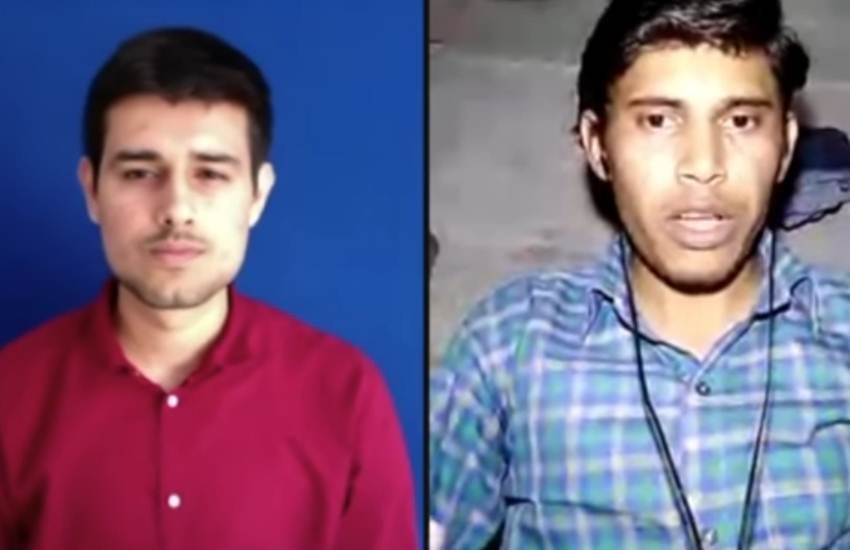 वायरल वीडियो से लिया गया स्क्रीनशॉट। (Source - Youtube/Dhruv Rathee) 