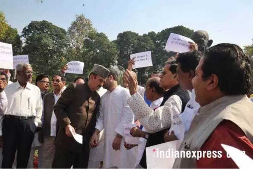 PNB scam, PNB scam update, PNB scam protests, PNB scam in parliament, Congress Leaders, Congress Leaders protests, Congress Leaders against PNB, Rahul Gandhi, Rahul Gandhi protests, Rahul Gandhi in parliament, Congress protest pics, Congress protest photos, photo gallery