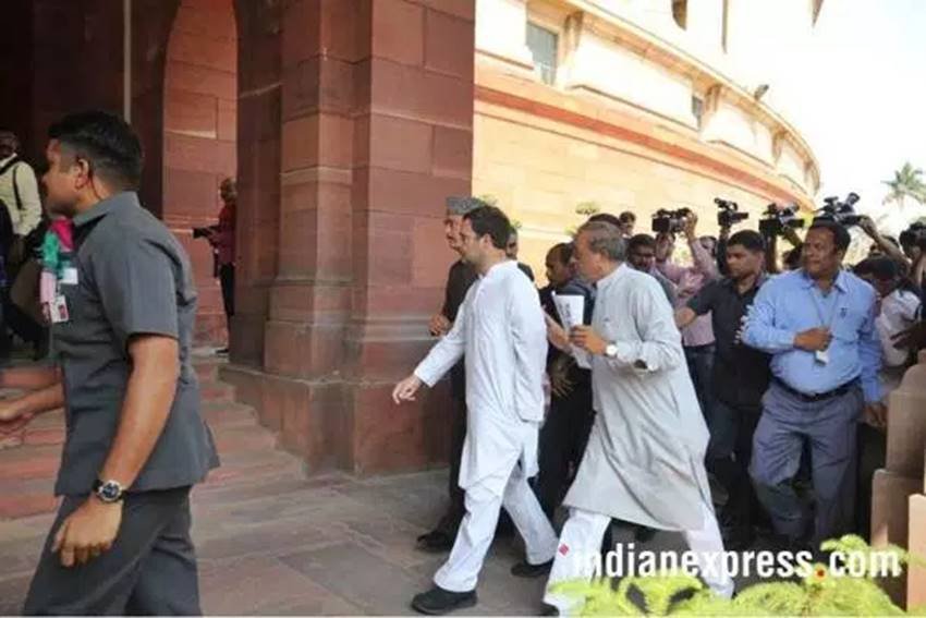 PNB scam, PNB scam update, PNB scam protests, PNB scam in parliament, Congress Leaders, Congress Leaders protests, Congress Leaders against PNB, Rahul Gandhi, Rahul Gandhi protests, Rahul Gandhi in parliament, Congress protest pics, Congress protest photos, photo gallery
