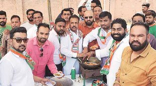 punjab bjp, Vijay Sampla, Vijay Sampla jalandhar rally, congress, punjab congress, Amarinder Singh, jalandhar, jalandhar news, Punjab news, hindi news, jansatta