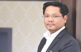 Conrad Sangma, conrad sangama, कोनराड संगमा, कॉनराड संगमा, कोनार्ड संगमा, Who is Conrad Sangma, Next chief minister of Meghalaya, Meghalaya chief minister, NPP, New Meghalaya chief minsiter, meghalaya cm conrad sangma, Meghalaya, PA Sangama’s son, Conrad Sangma, PA Sangama, Hindi news, News in Hindi, Jansatta