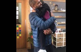 indian cricketer Shikhar Dhawan meet son Zorawar traveled for 15 hours, watch this video, indian cricketer Shikhar Dhawan, indian cricketer, Shikhar Dhawan, Shikhar Dhawan record, Shikhar Dhawan meet son Zorawar, cricket news