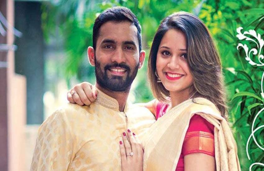 दिनेश कार्तिक और उनकी दूसरी पत्नी दीपिका(फोटो-सोशल मीडिया)