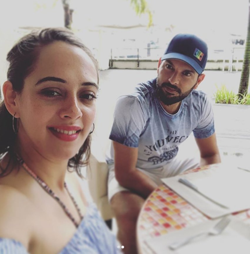 Yuvraj Singh, Hazel Keech, Yuvraj Singh Hazel Keech, Yuvraj Singh wife, Yuvraj Singh Hazel Keech marriage, Hazel Keech pregnancy, Virat Kohli, Anushka Sharma, hindi news, entertainment, jansatta