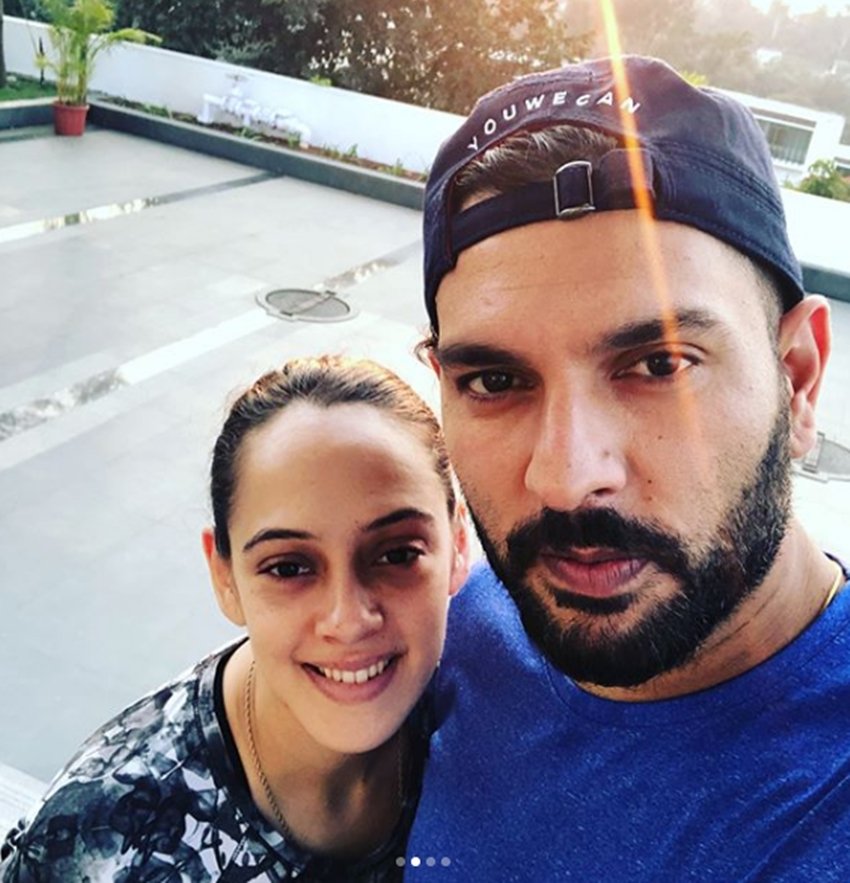Yuvraj Singh, Hazel Keech, Yuvraj Singh Hazel Keech, Yuvraj Singh wife, Yuvraj Singh Hazel Keech marriage, Hazel Keech pregnancy, Virat Kohli, Anushka Sharma, hindi news, entertainment, jansatta