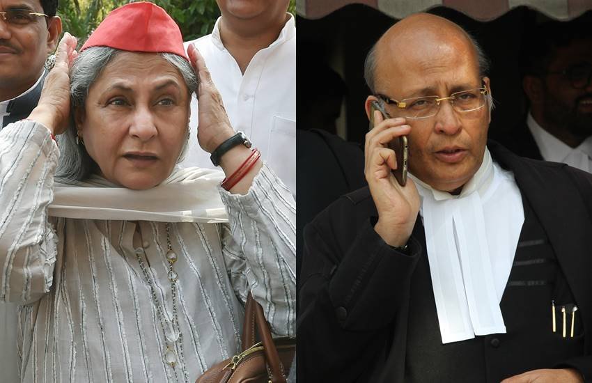 जया बच्‍चन और अभिषेक मनु सिंघवी (पीटीआई फोटो/एक्सप्रेस आर्काइव फोटो)