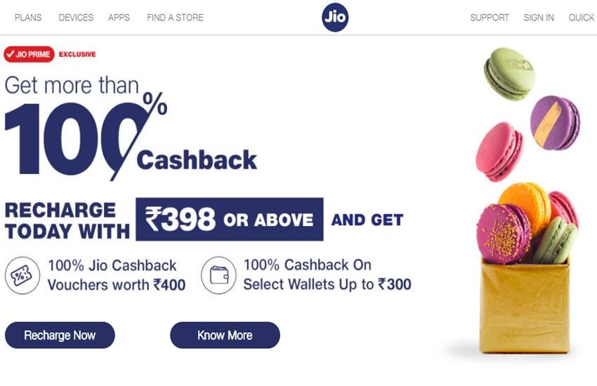 jio, jio recharge, jio recharge offer, jio recharge cashback offer, jio 398 cashback offer, jio 100% cashback offer, jio plan, jio recharge plan, jio plan recharge, jio 398 recharge offer, jio cashback offer, jio offer, jio mobile recharge