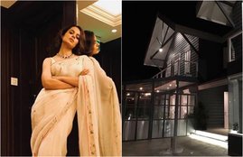 kangana Ranaut, kangana ranaut new house, kangana ranaut house in manali, kangana house worth 30 crore, kangana in manali, see kangana ranaut greh pravesh pictures, Kangana ranaut with family, entertainment news, bollywood news, television news, entertainment news, bollywood news, television news