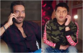 Kapil Sharma, actor Kapil Sharma, bollywood actor Kapil Sharma, Kapil Sharma new promo with Ajay devgn, comedian Kapil Sharma, Kapil Sharma new tv show, Kapil Sharma tv show, Kapil Sharma show, Kapil Sharma, Family Time With Kapil Sharma, new tv show Family Time With Kapil Sharma, upcoming tv show Family Time With Kapil Sharma, Family Time With Kapil Sharma, sony tv, Family Time With Kapil Sharma, Family Time With Kapil Sharma new promo, Ajay Devgn, actor Ajay Devgn, bollywood actor Ajay Devgn, Ajay Devgn film, Ajay Devgn upcoming film, Ajay Devgn film promotion, Ajay Devgn first guest on kapil sharma show, Ajay Devgn, raid, film raid, Ileana Dcruz, entertainment, jansatta, television, TV news